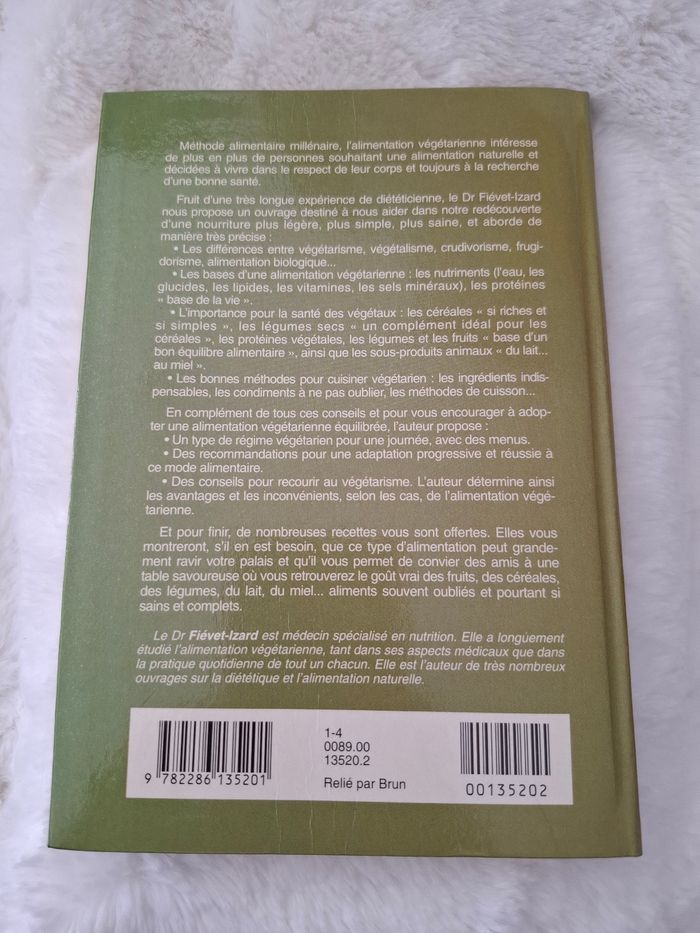 Livre L'alimentation végétarienne équilibrée - photo numéro 2