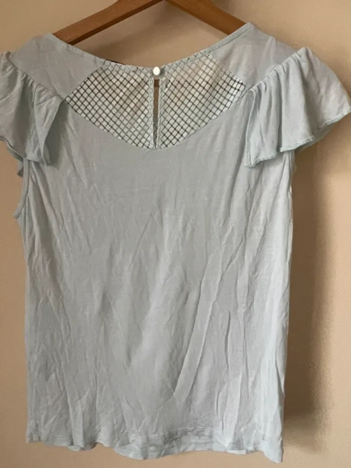 T shirt vert d eau - photo numéro 6