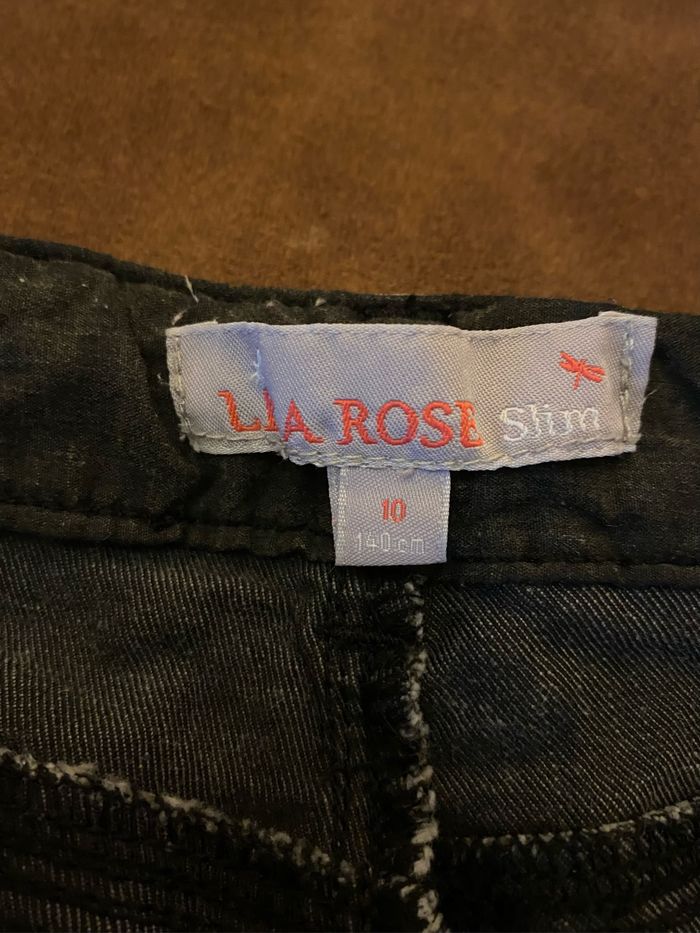 Jeans slim 10 ans Lisa rose - photo numéro 4