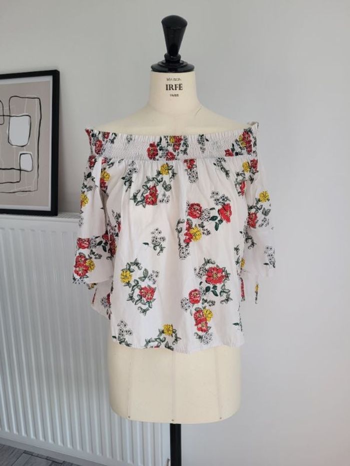 Haut fleuri XS