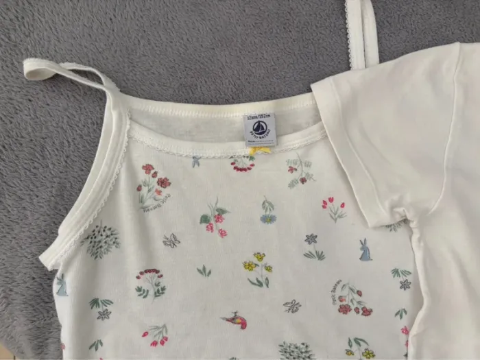 2 maillots de corps 12 ans petit bateau - photo numéro 3