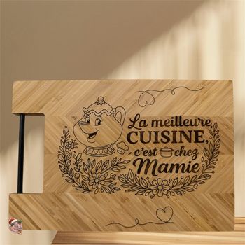 Planche à découper Mme samovar mamie
