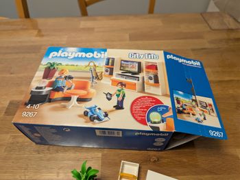 Salon City Life 9267 Playmobil complet