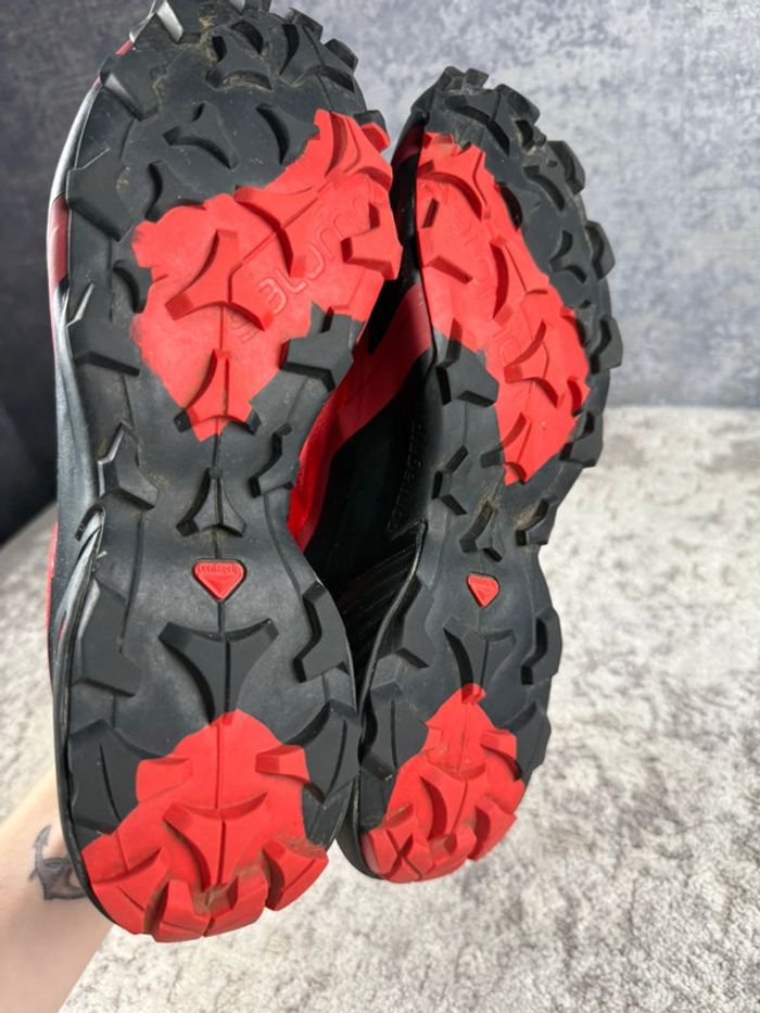 Salomon Cross Hike - Gore-Tex - Black & Red - photo numéro 10