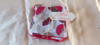 Lot de 5 lingettes lavables