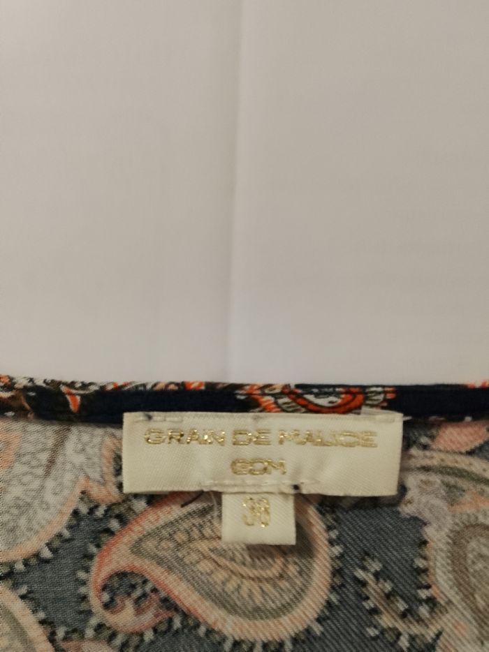 Robe décolletée multicolore à fleurs femme '' Grain de Malice '' - photo numéro 2