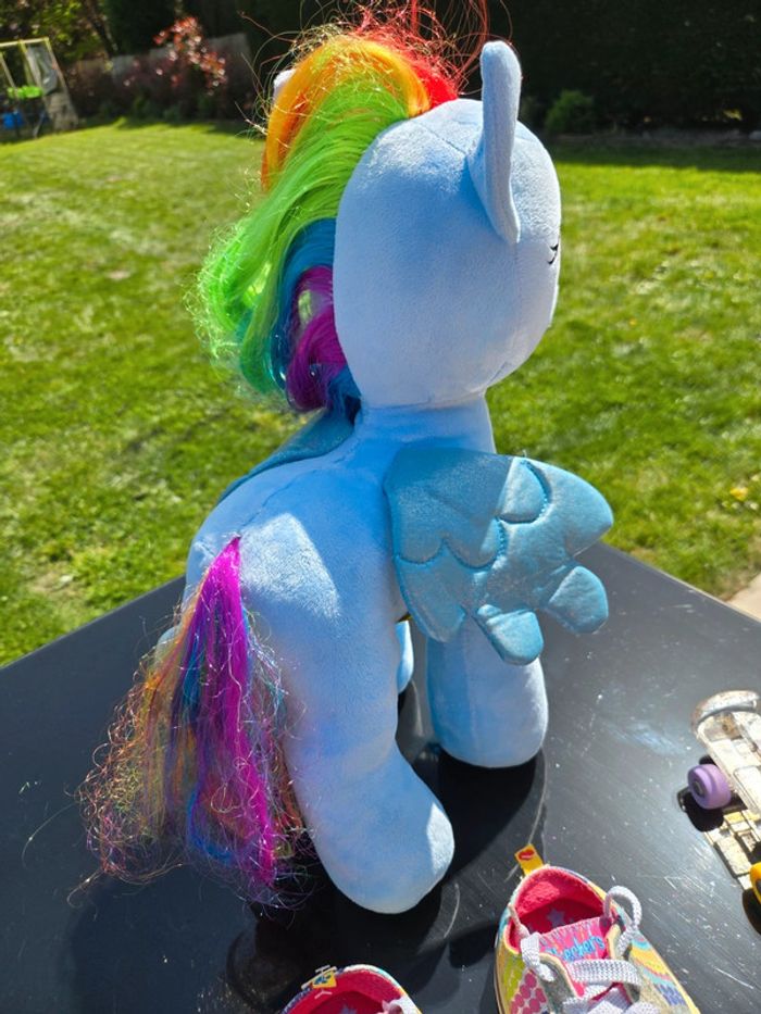 My little Pony Rainbow Dash Build a Bear 🌈 - photo numéro 4