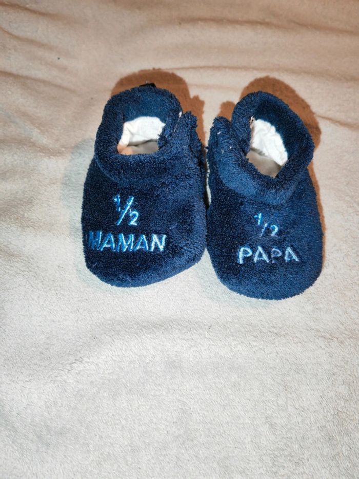 Chaussons hiver maman et papa