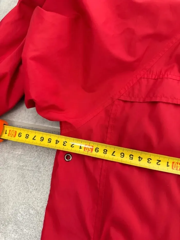 Veste de pluie Aigle femme S ou enfant 14 ans rouge en parfait état - photo numéro 11