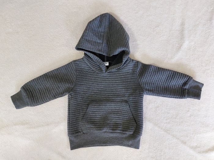 Lot de 2 sweat à capuche 24 mois - photo numéro 5