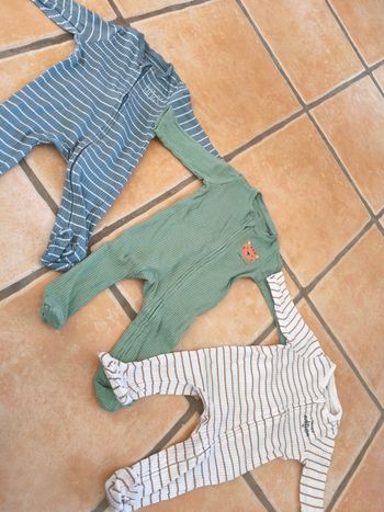 Lot pyjama zip