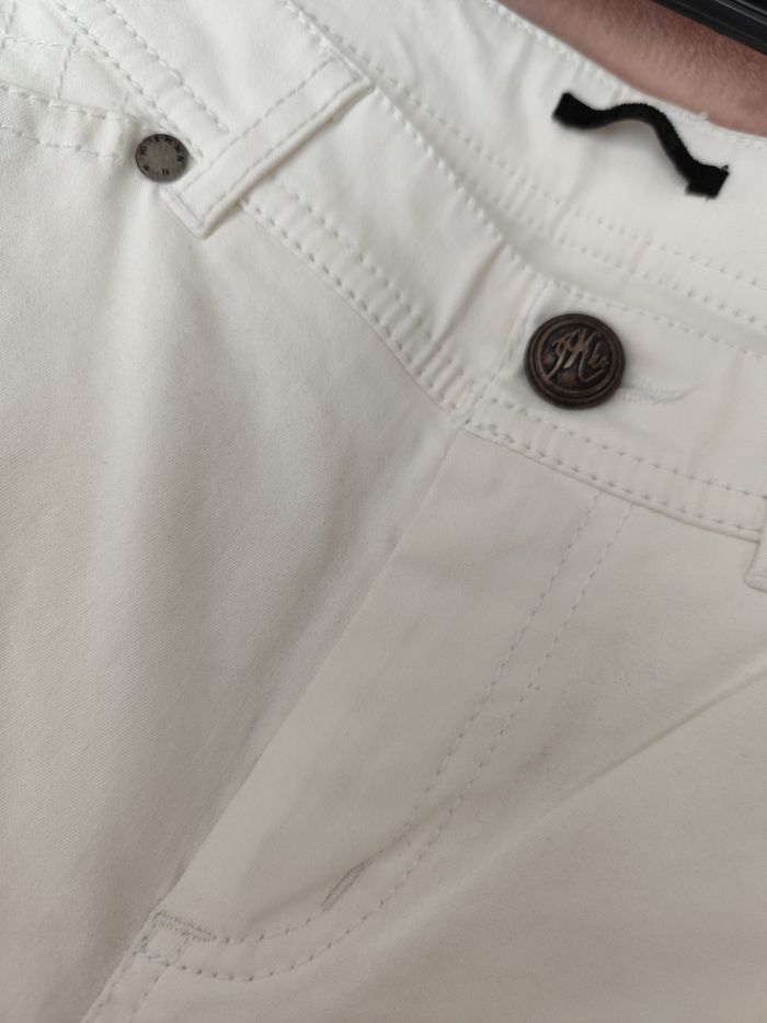 Pantalon blanc enduit 38 IKKS - photo numéro 5