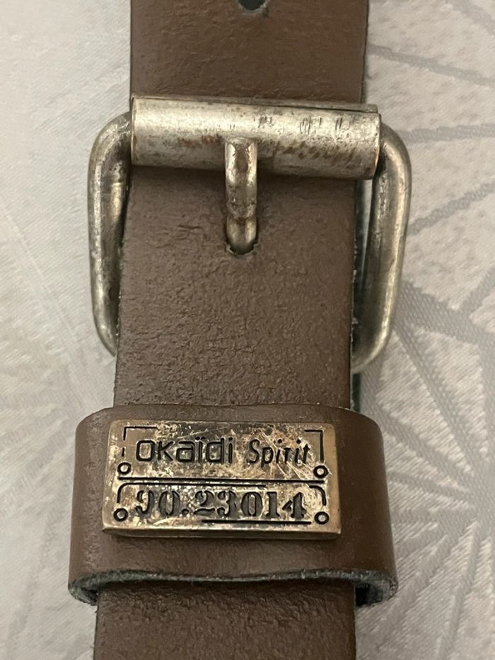 Ceinture marron Okaidi - photo numéro 3