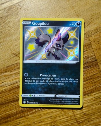 Carte pokemon Goupilou  SV081/SV122