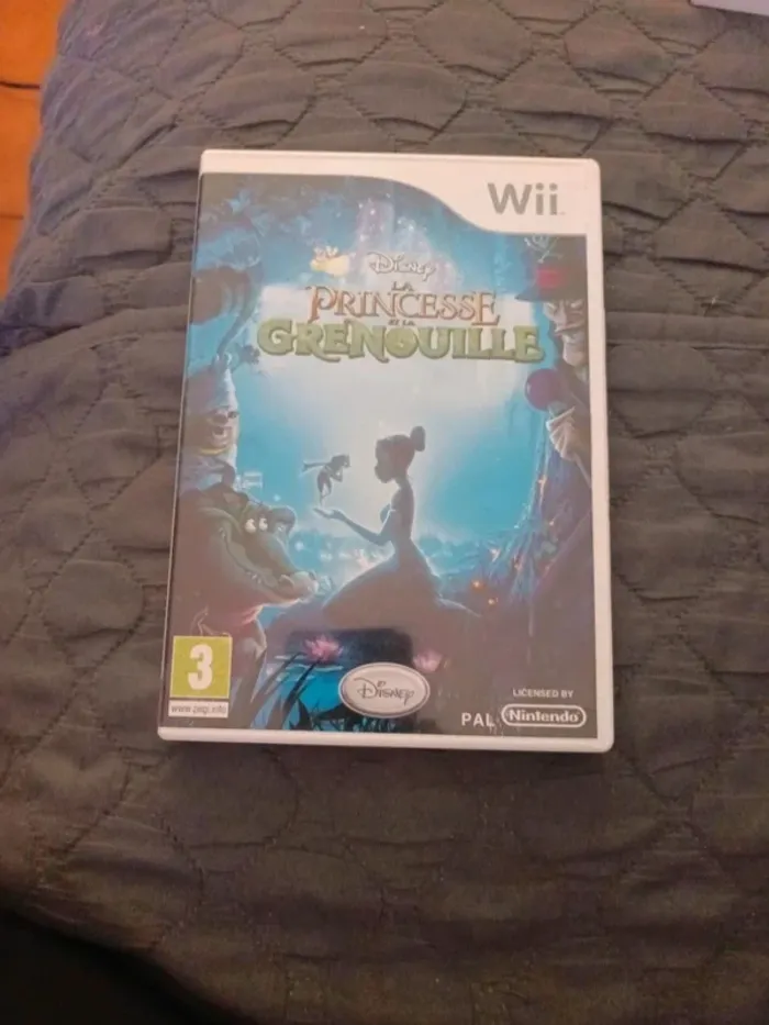 Jeu wii la Princesse et la Grenouille Disney