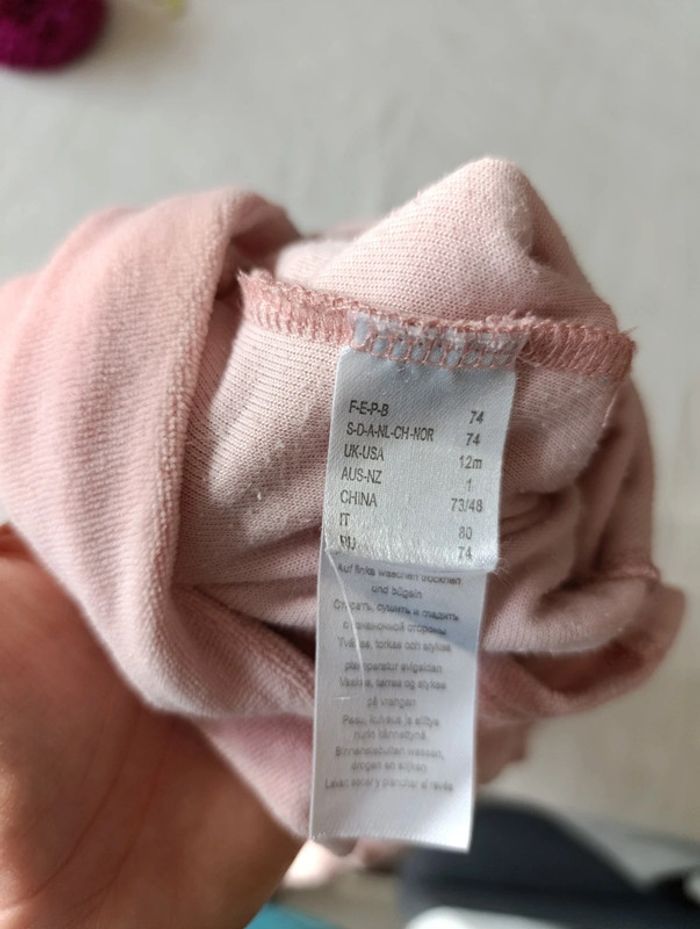 Pyjama velours chouette 9M - photo numéro 3