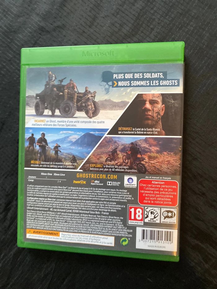 ghost recon wildlands xbox one - photo numéro 2