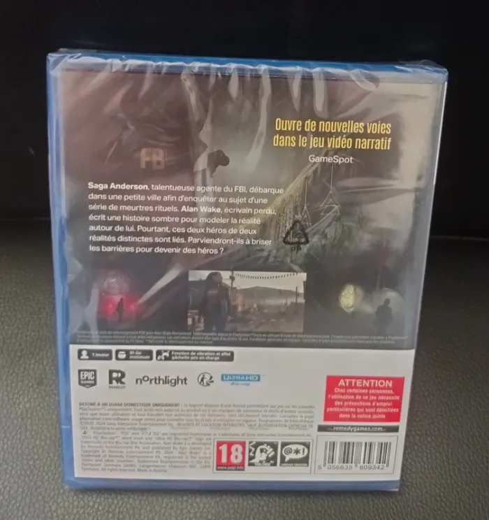 😍gros hit Alan wake 2 deluxe édition neuf sous blister - photo numéro 2