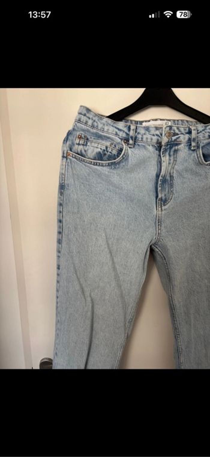 Jean bleu taille 42 stradivarius D98 - photo numéro 2