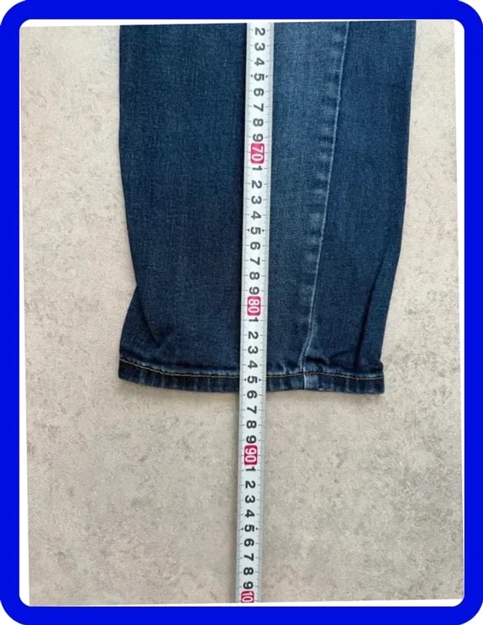 Jeans Levi's 541 W27 FR36 L27 coupe droite bleu Homme Men pan584b - photo numéro 5