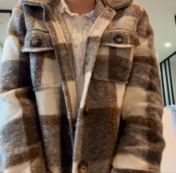 Veste à carreaux