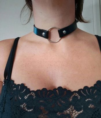 A28 collier ras de cou sexy gothic punk réglable