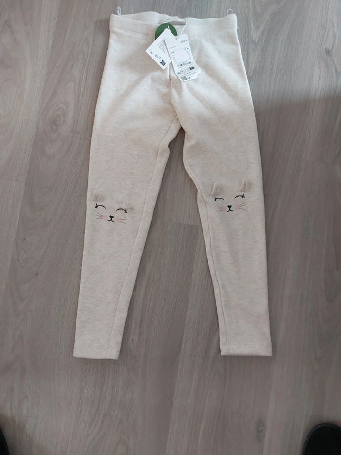Leggin crème chaud 134 neuf