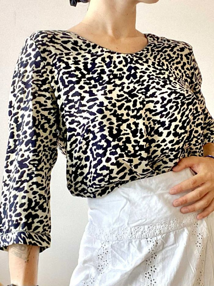 Blouse Vintage Dressing - photo numéro 4