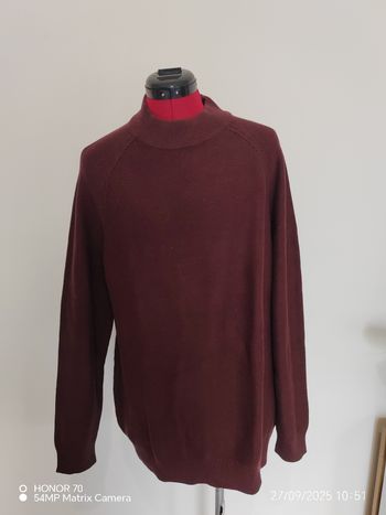 Pull bordeaux
