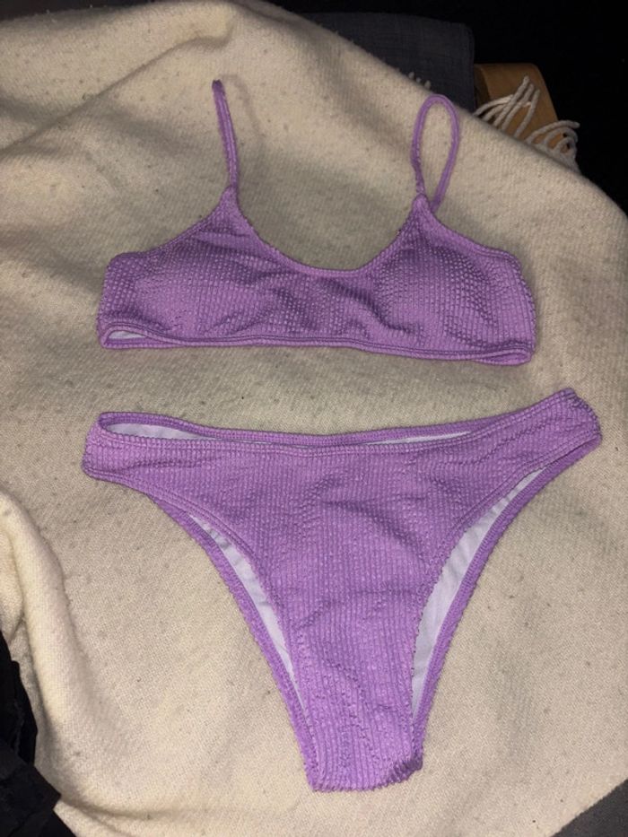 Maillot de bain SHEIN mauve - photo numéro 2
