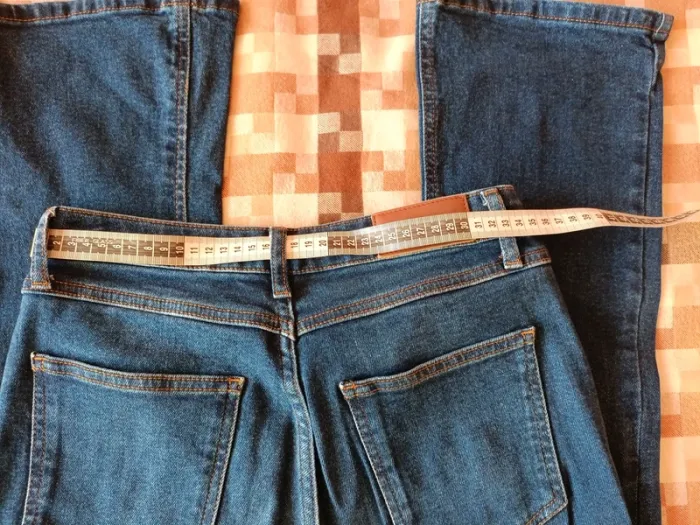 Jeans bootcut bleu marine - photo numéro 7