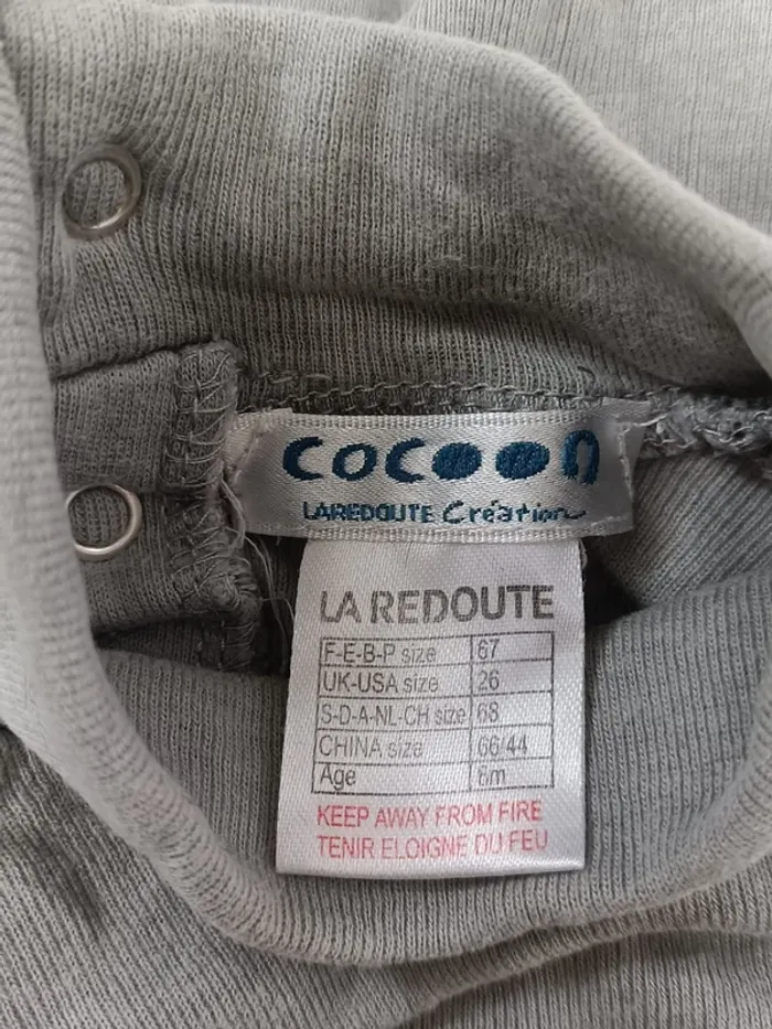 pull Cocoon garçon 6 mois - photo numéro 5