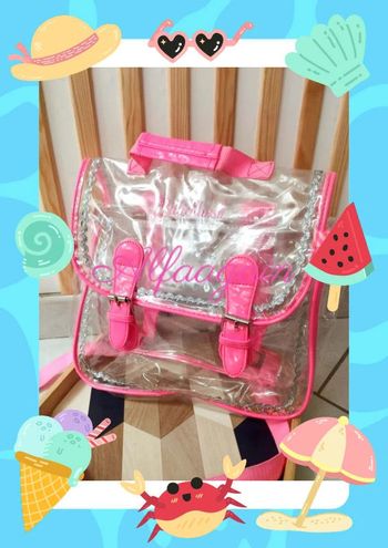 Cartable Billieblush transparent
