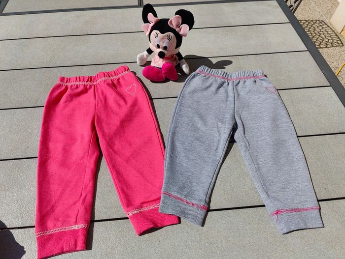 2 joggings fille 18 mois - photo numéro 4
