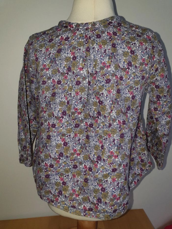 Tunique fleuri Petit Bateau 18 mois - photo numéro 2