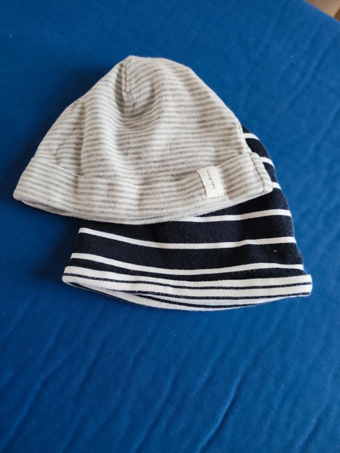 Lot 2 bonnets Naissance