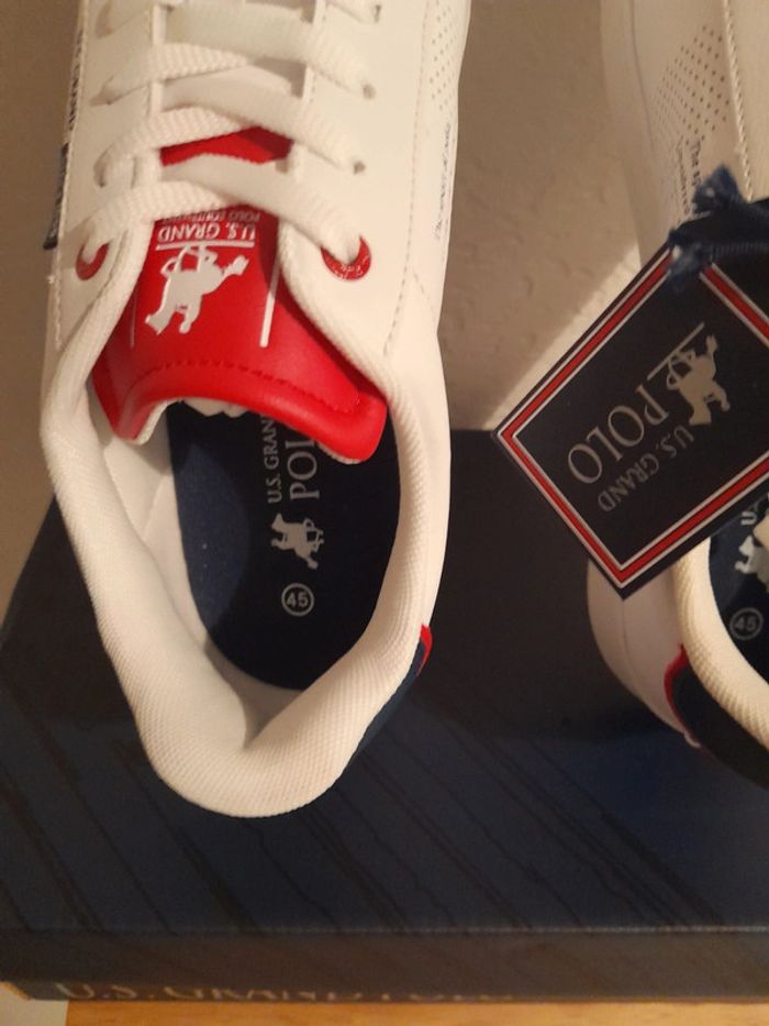 US Grand Polo paire de baskets blanches - photo numéro 8