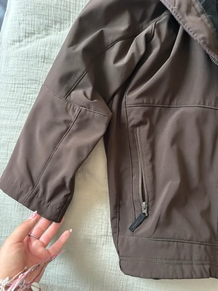 parka marron - photo numéro 4