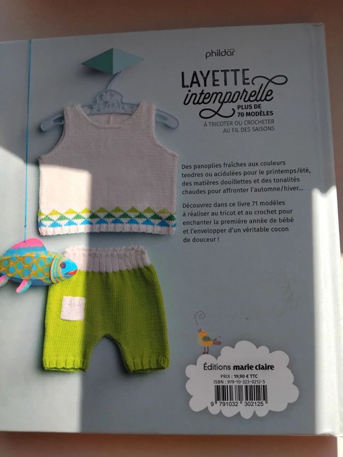 Layette intemporelle phildar - photo numéro 2