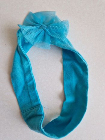 Bandeau fille bleu