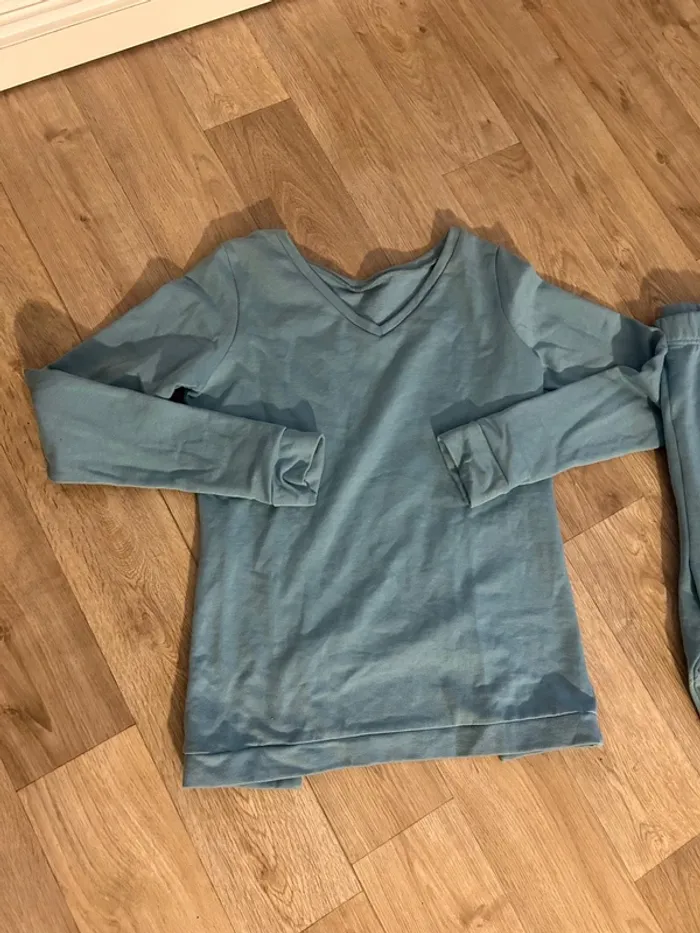 Emita churlaud ensemble, pantalon + Sweat bleu taille 36 - photo numéro 2