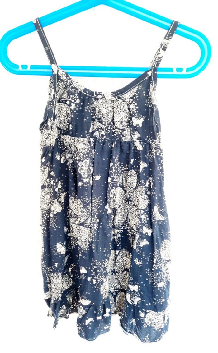 Robe bleu papillon - photo numéro 3