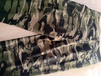 Pantalon élastique militaire femme