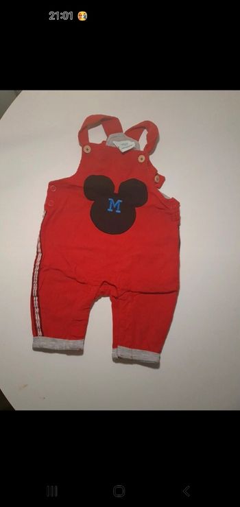 Salopette mickey