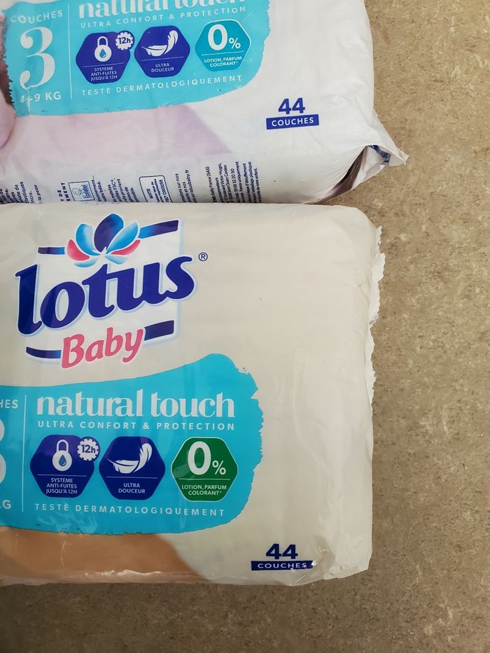 Couche  Lotus baby - photo numéro 2