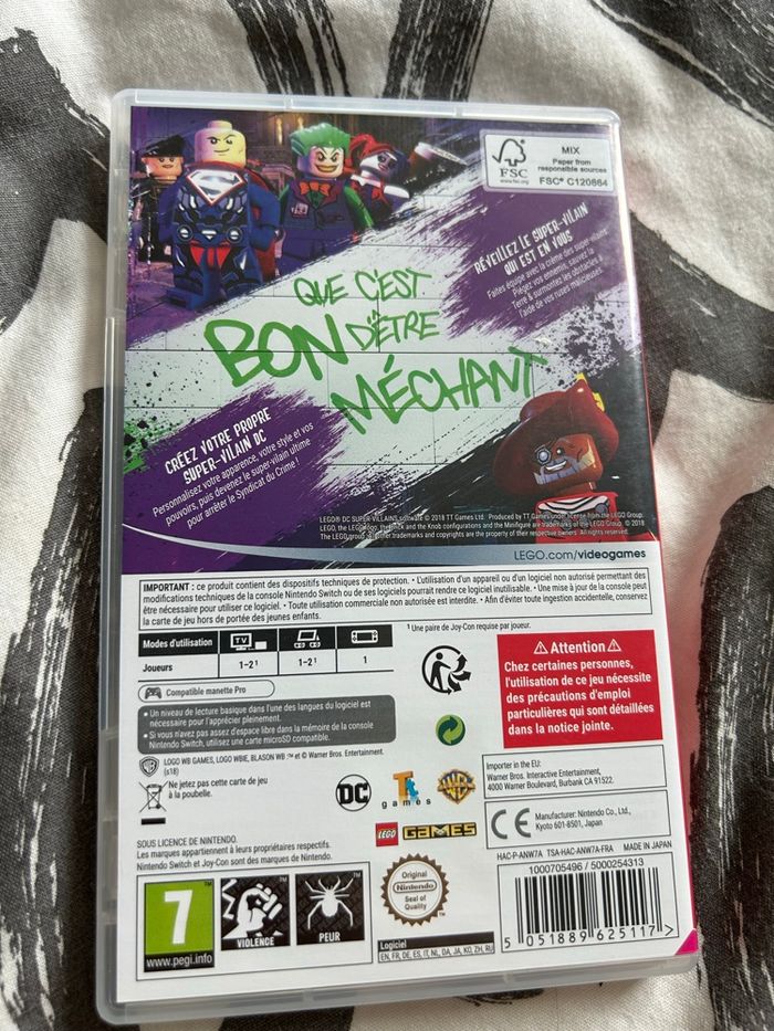 Jeu switch DC super vilains - photo numéro 3