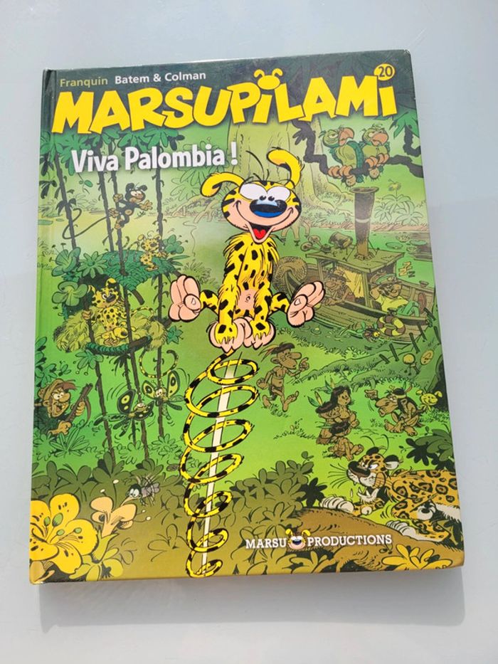 4 BD Marsupilami : Tomes 4, 5, 6 et 20 - photo numéro 4