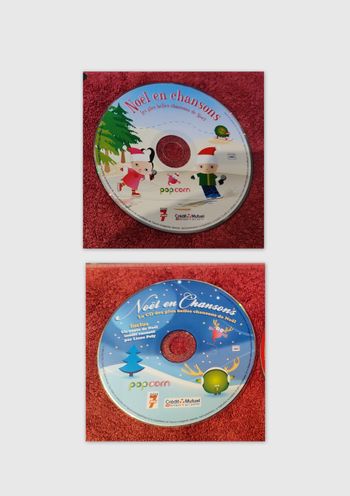 Lot de 2 CD Noël en chansons