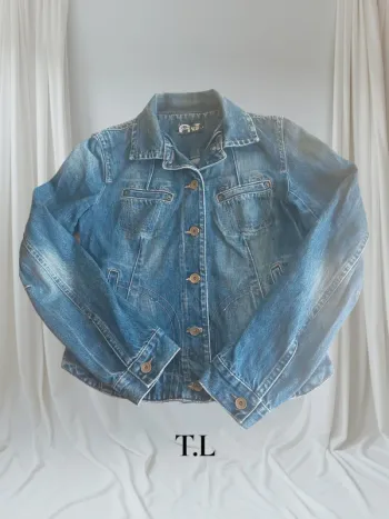 Veste jeans femme -T. L -biagini jeans