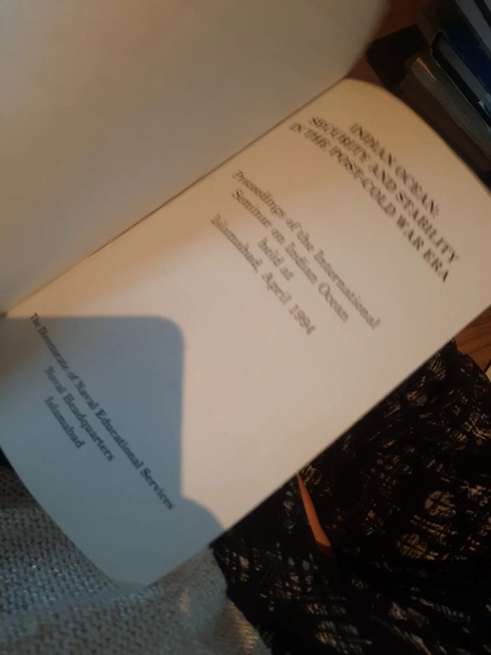 Indian ocean security and stabilité in the post cold war era p j - photo numéro 11